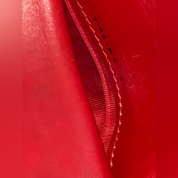 Christian Louboutin Multicolor Studded
Patent Leather Bifold card case holder - Picture 10 of 15